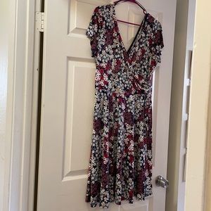 Short floral dress